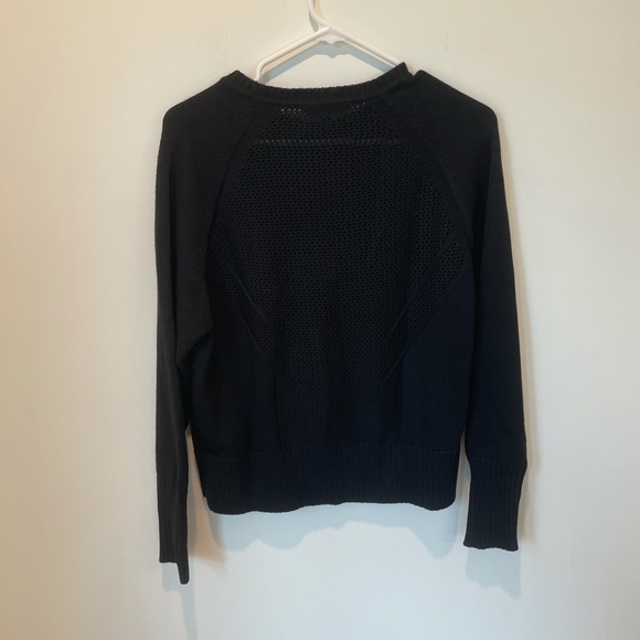 Athleta Cortina Sweater Black Small - Picture 6 of 9